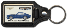 Aston Martin V8 Vantage 1977-89 Keyring 2